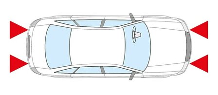 Lampada auto 12V 21/4W BAZ15d x 10 pezzi