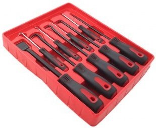 Set di ganci e raschietti 9 pezzi Weber Tools