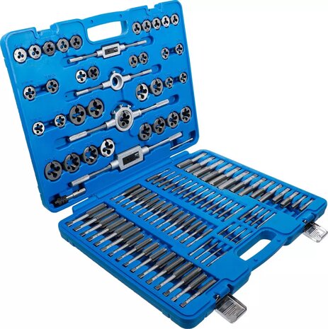 Set per rubinetto e taglio, INCH e metrico 110 parti