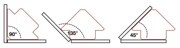 Morsetto magnetico di saldatura 11 kg