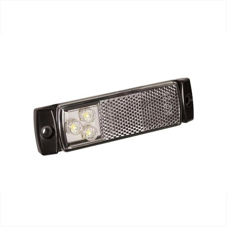 Lampada di segnalazione 12/24V bianco 126x30mm LED 126x30mm