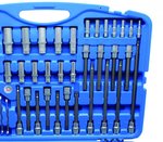 Set chiavi a tubo esagonale 6,3 mm (1/4) / 10 mm (3/8) / 12,5 mm (1/2) 213 pezzi