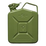 Jerrycan 5L verde metallizzato UN- TuV/GS approvato