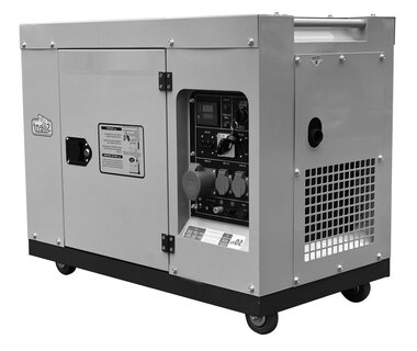 Generatore diesel 7,5kw 1x230v + 3x400v