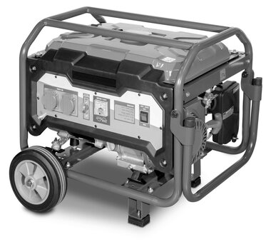 Generatore a benzina 3,0kw 230v avviamento manuale