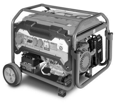 Generatore a benzina 6.5kw 3x400v avviamento elettrico