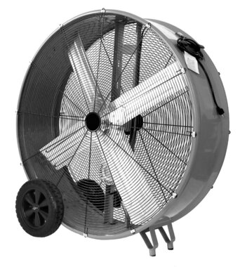 Ventilatore mobile a cinghia diametro 1200 mm 660W 230V