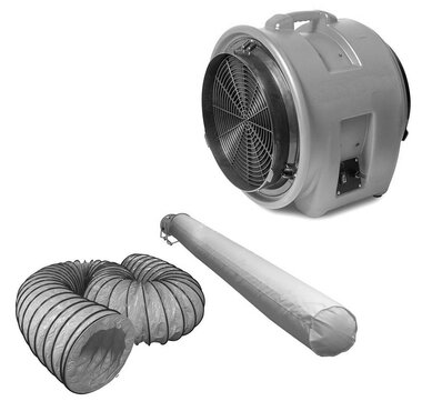 Ventilatore MV400PP con accessori