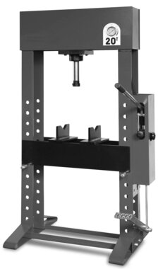 Pressa idraulica manuale 20 ton