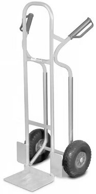 Carrello Alto 250kg Pneumatici PU