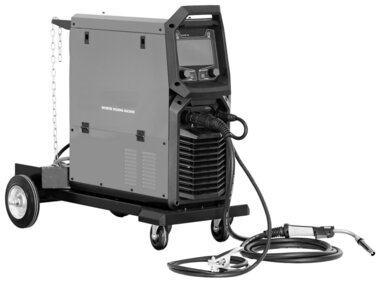 Saldatrice inverter sinergica a doppio pulsato industriale MIG 350A