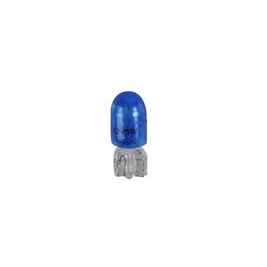 Lampada auto 12V 5W T10 W2,1x9,5d blu x2 pezzi